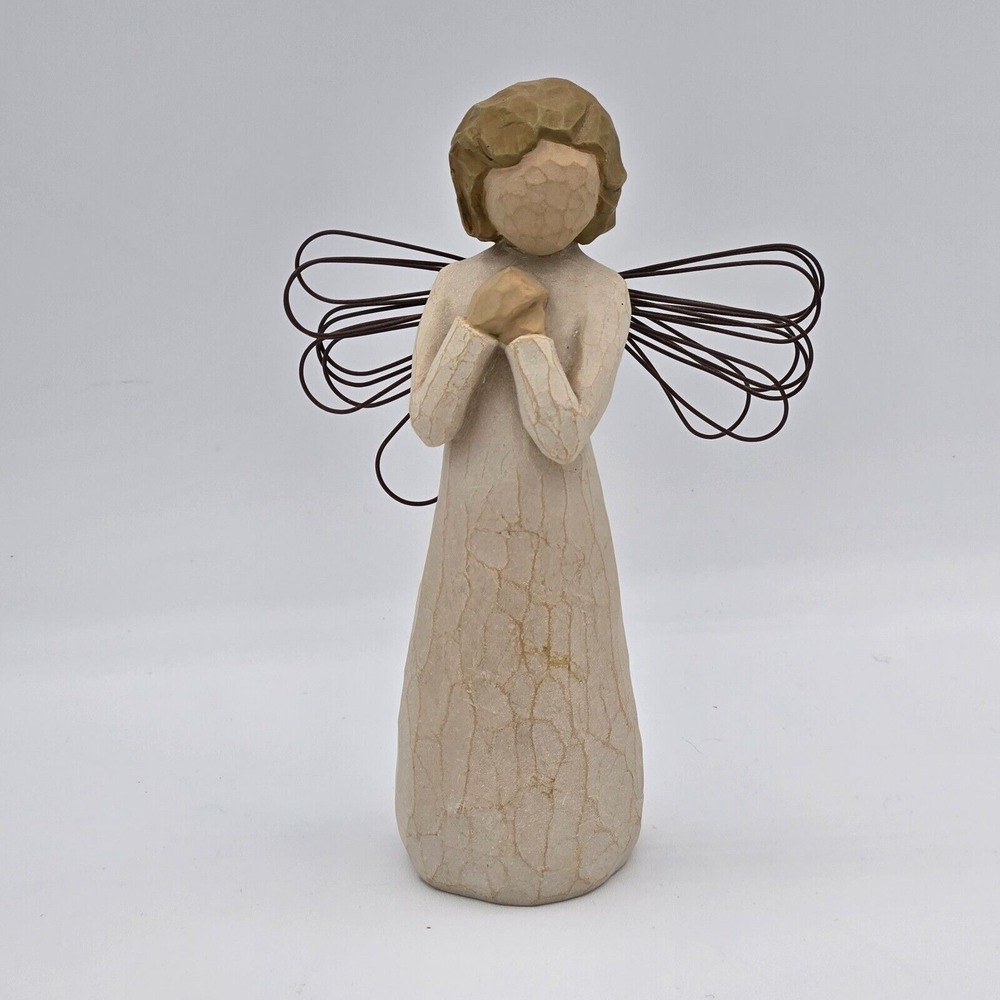 Willow Tree ANGEL OF WISHES Figurine 2000 Demdaco Susan Lordi vintage Figurine